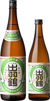 秋田出羽鶴 生もと純米酒通販【柴田酒店】熱燗向き純米酒としても人気です