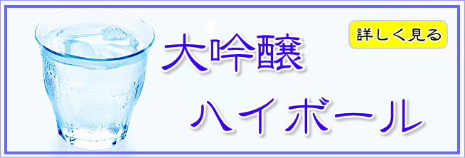 日本酒(大吟醸)ハイボール