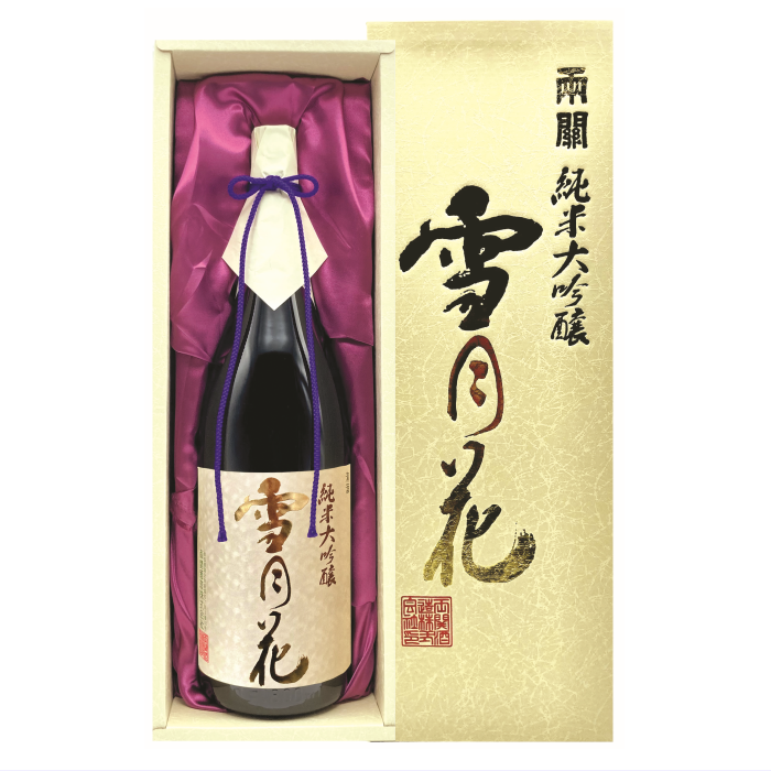 両関 雪月花 純米大吟醸 1800ml | 秋田地酒専門店 柴田酒店 日本酒・焼酎ギフト