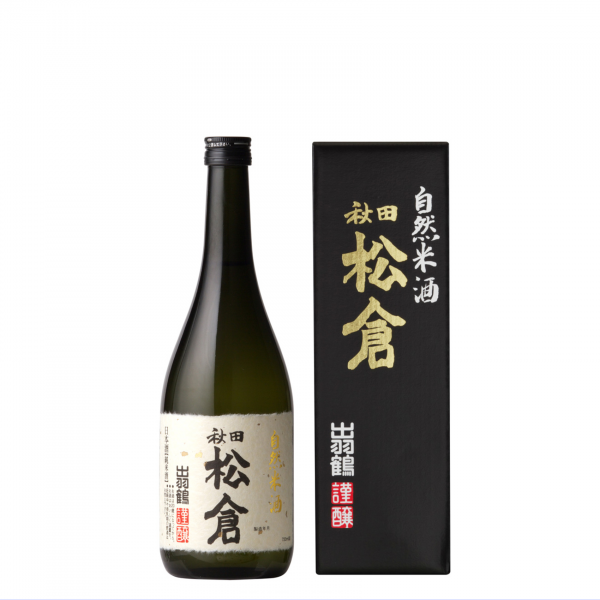 出羽鶴　松倉 自然米酒 720ml