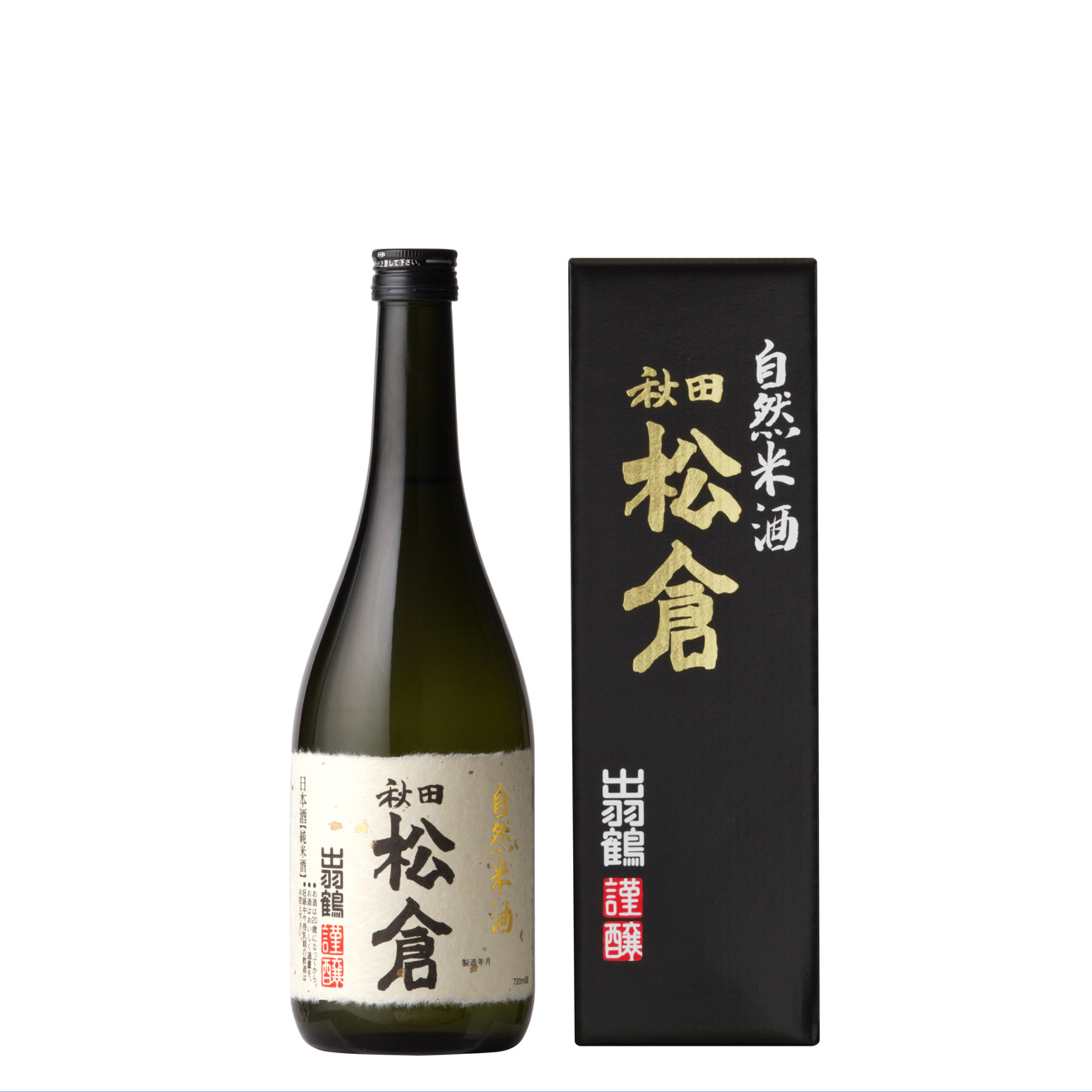 出羽鶴　松倉 自然米酒 720ml