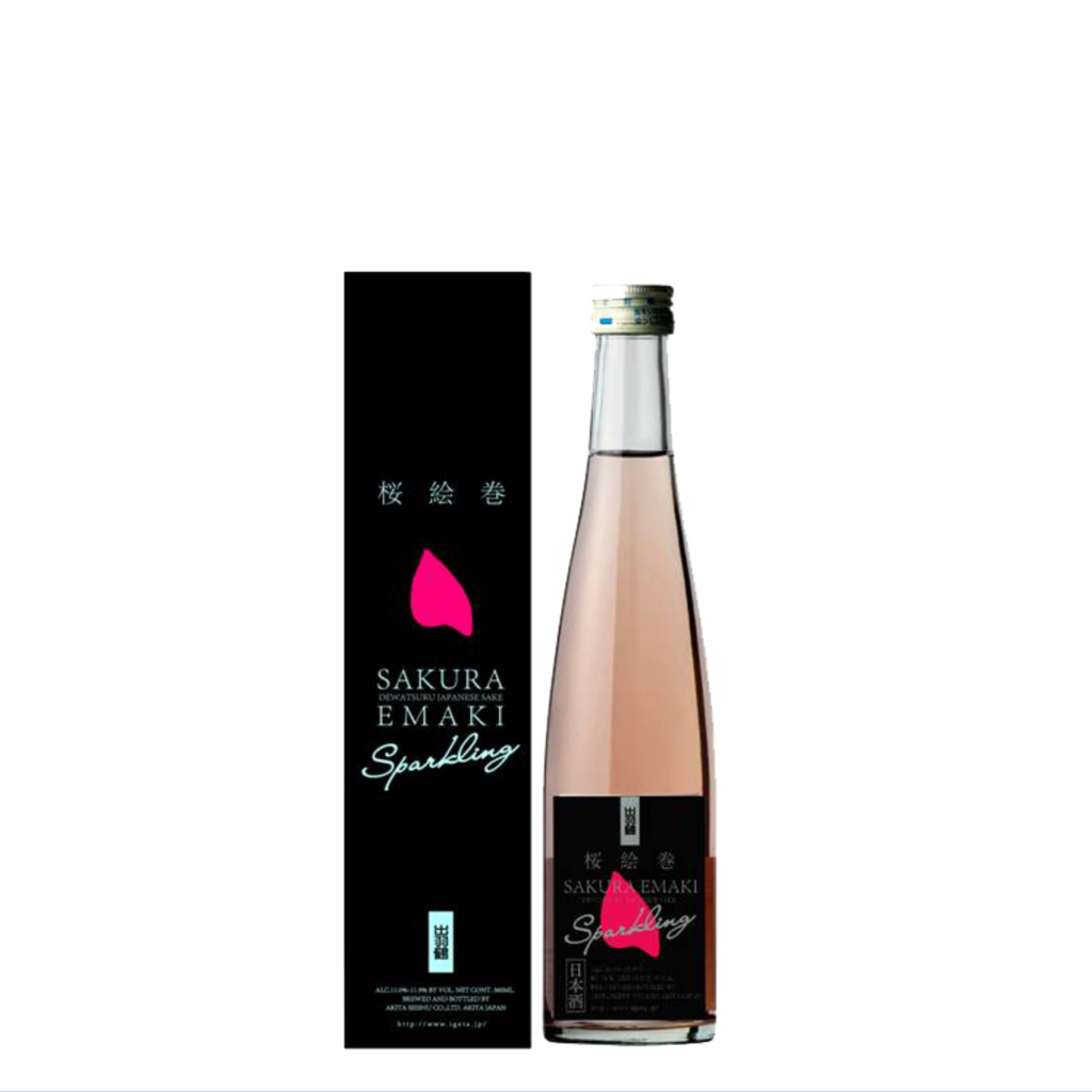 出羽鶴　出羽鶴 桜絵巻sparkling 360ml