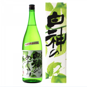 白瀑　純米吟醸 白神のめぐみ 1800ml