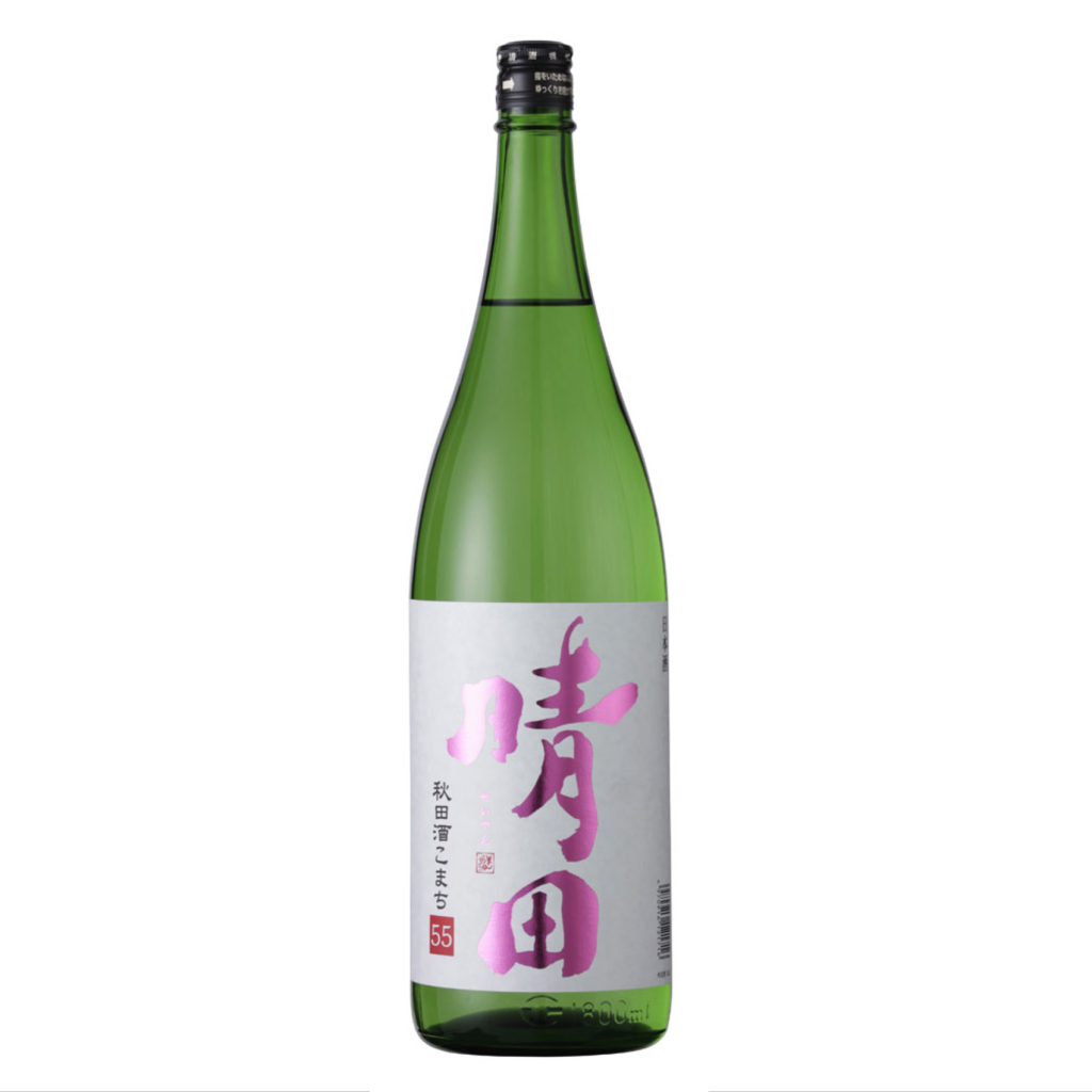 晴田　限定流通品 純米吟醸 秋田酒こまち55 1800ml