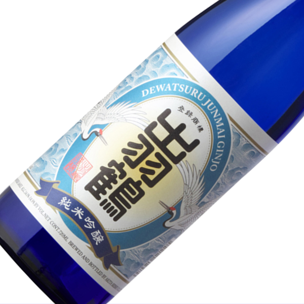 出羽鶴　羽ばたきラベル 純米吟醸 720ml