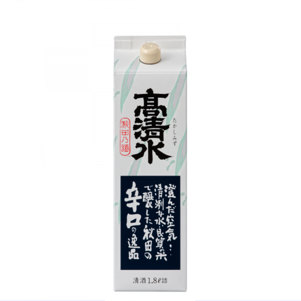 高清水　精撰辛口（普通酒パック） 1800ml