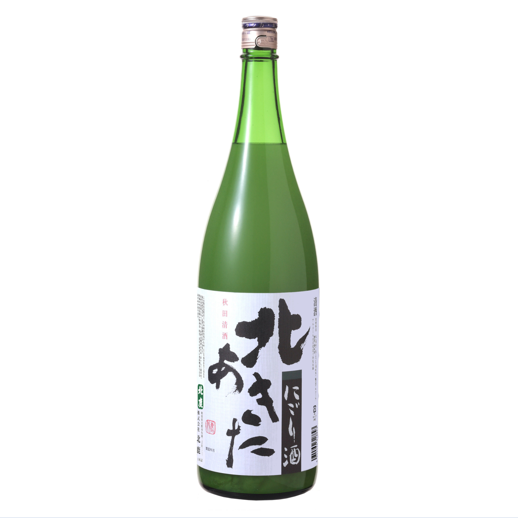 北鹿 北秋田 にごり酒（普通酒） 1800ml | 秋田地酒専門店 柴田酒店 日本酒・焼酎ギフト