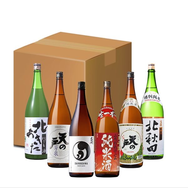 秋田地酒 まとめ買い 送料無料でお届け
