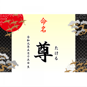 オリジナルラベル日本酒 出産祝い 誕生祝い q002nb