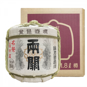 両関　ミニチュア樽 本醸造 (1800ml)