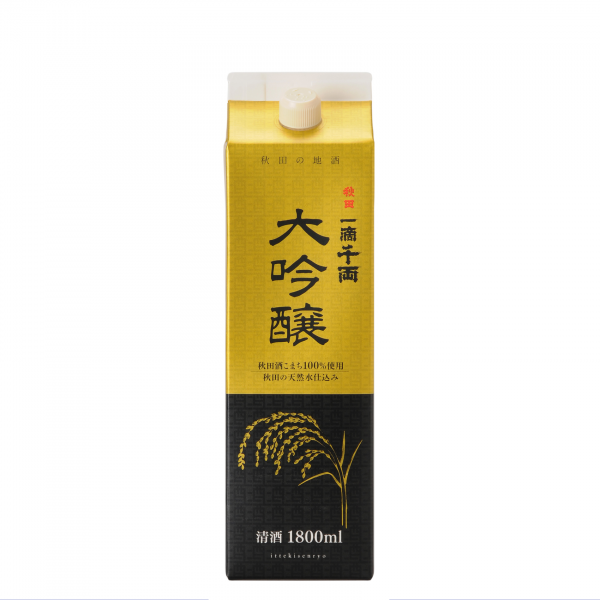 秋田県醗酵工業㈱　一滴千両 大吟醸パック 1800ml
