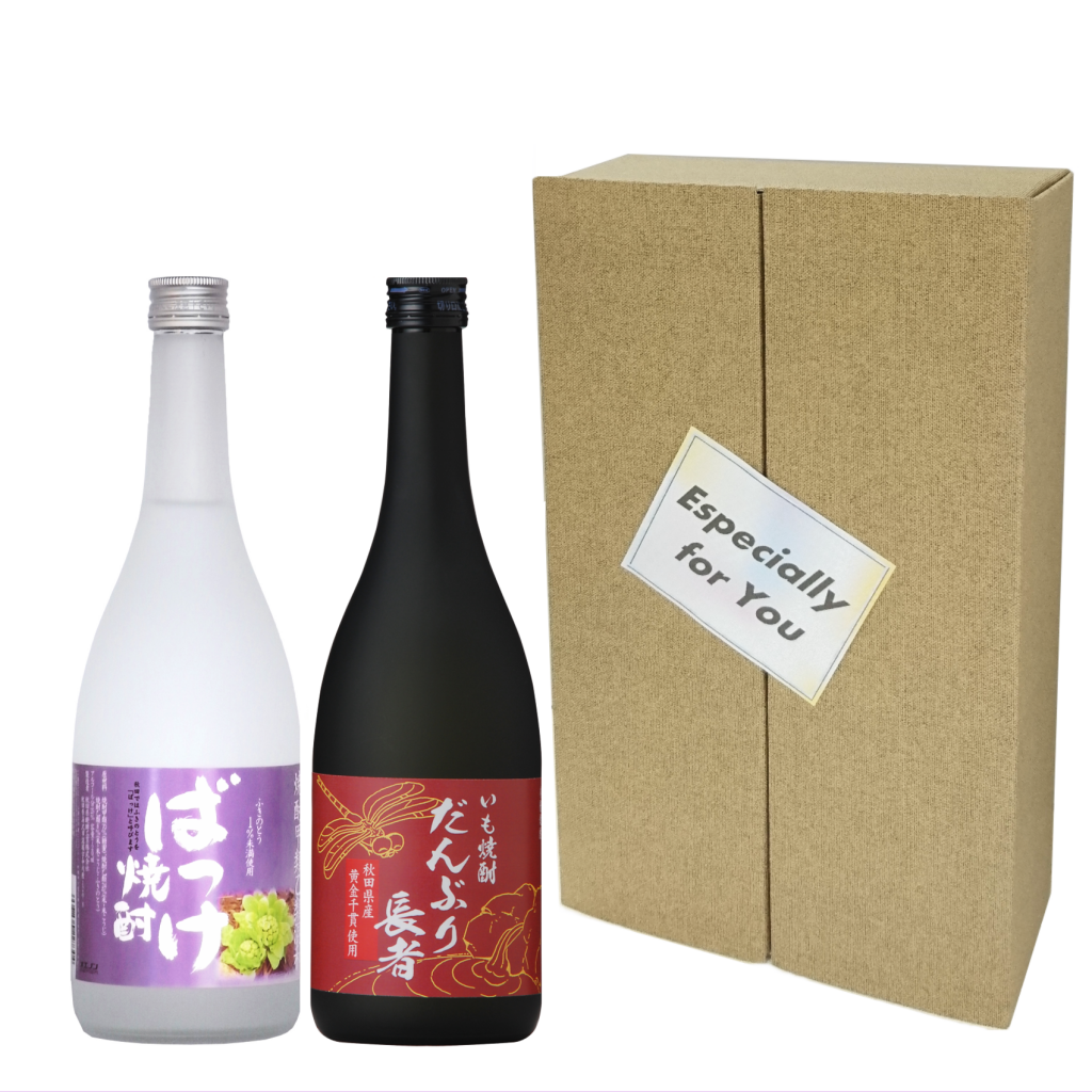 秋田県醗酵　焼酎 飲みくらべギフトセット 720d