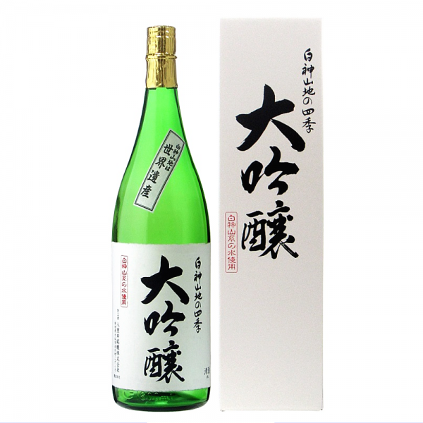 八重寿　大吟醸 白神山地の四季 1800ml