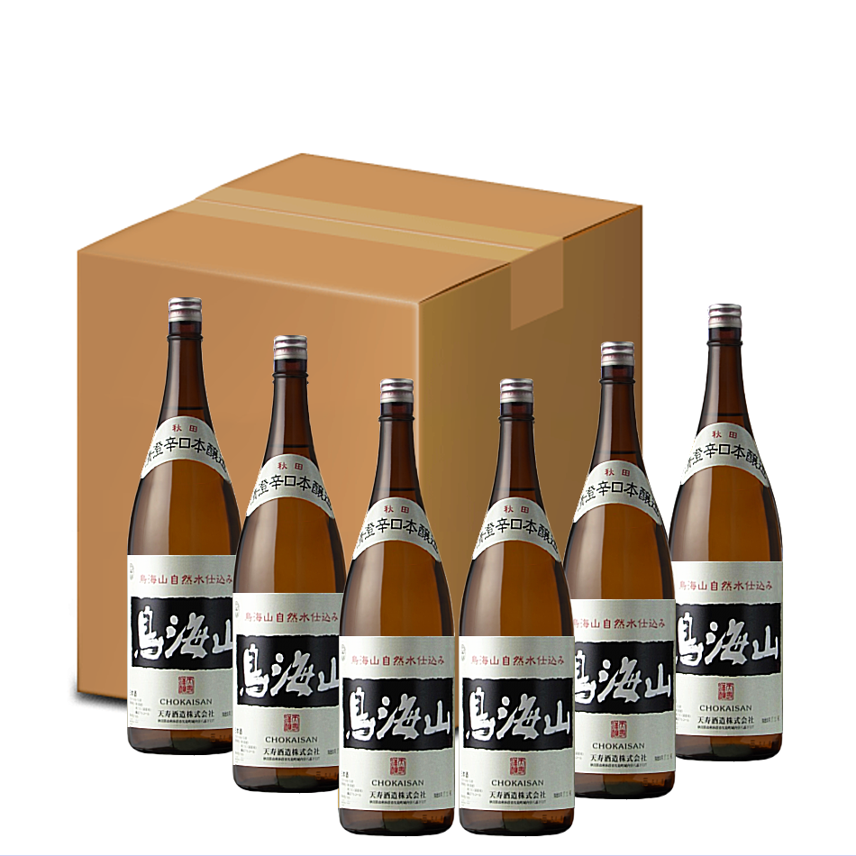 天寿　清澄辛口 鳥海山本醸造 1800ml×6本