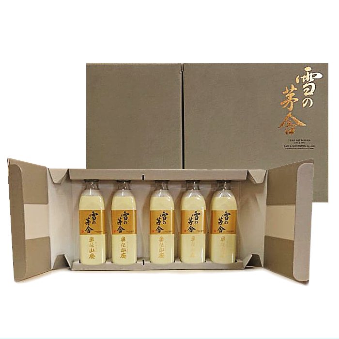 雪の茅舎　のぼり蔵セット 300ml×5本