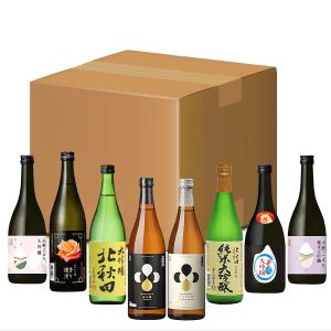 秋田地酒　大吟醸のまとめ買い 720ml×8本