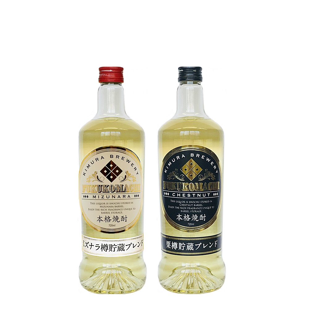 福小町限定焼酎 本格焼酎 福小町 ミズナラ・栗樽貯蔵ブレンド 720ml