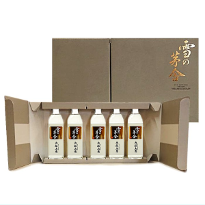 雪の茅舎　のぼり蔵セット 300ml×5本