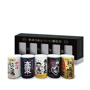 秋田のあんべいい酒紀行　日本酒ミニ缶ギフトセット