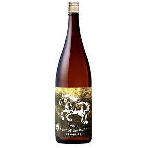 秀よし限定酒　純米吟醸原酒 午ラベル years of the horse 1800ml