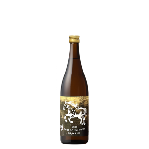 秀よし限定酒　純米吟醸原酒 午ラベル years of the horse 720ml