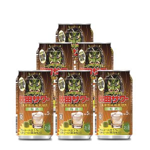 秋田サワー　梅酒 350ml×6本