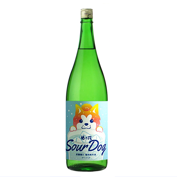 福乃友限定酒　炭酸割り専用純米酒 Sour Dog(サワードッグ) 1800ml